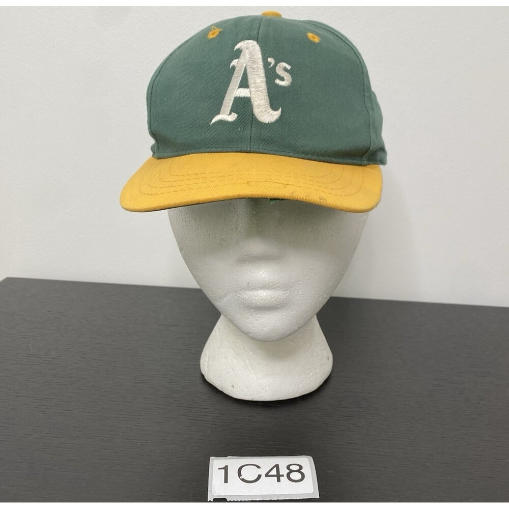 Vintage Oakland A’s Toddler Baseball Cap Hat Green MLB Genuine Merchandise Snap
